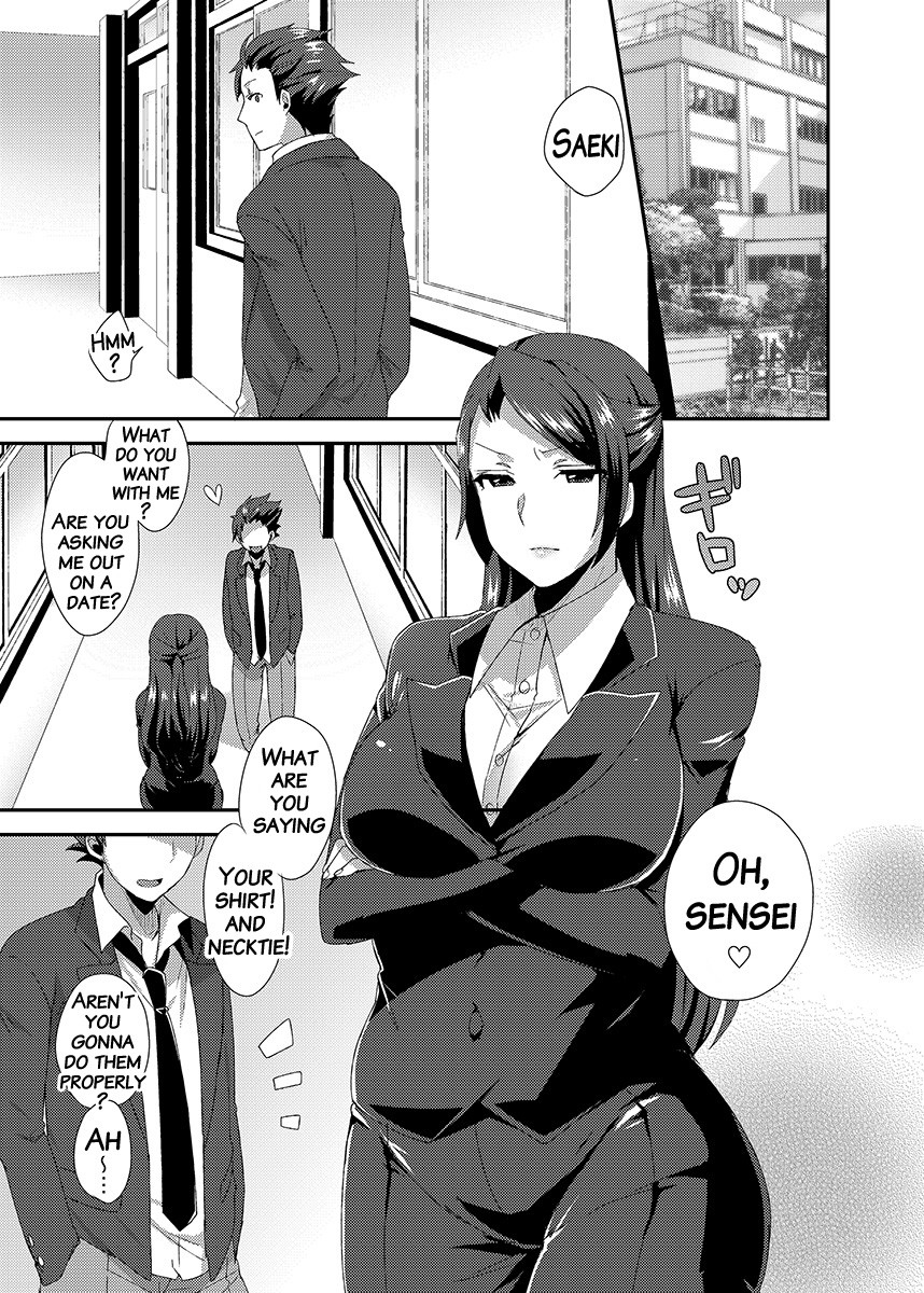 Hentai Manga Comic-I can't stand it, My Teacher is too Erotic-Read-2